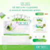 DÉ SEE 2-IN-1 Cleansing & Makeup Remover Wipes